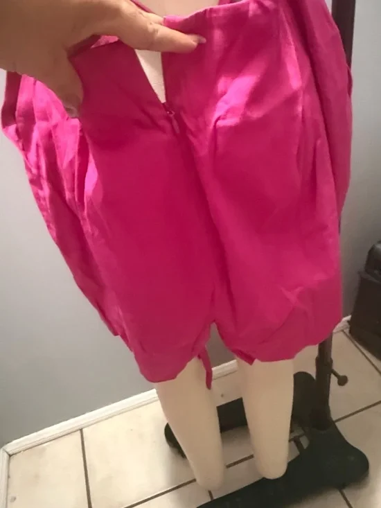 Forever 21 Bright Pink Strapless Romper - Picture 7 of 7